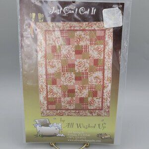 Just Cant Cut It Quilt Pattern Multiple Size Options By All Washed Up AWU-01